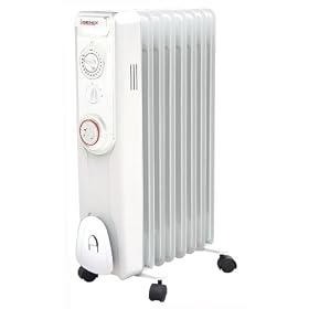 1.5kw Oil filled radiator with timer