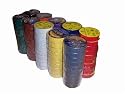 "Rainbow Pack" Electrical Tape Case/100 Rolls 3/4" X 66'