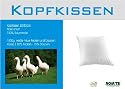 Kopfkissen mit Federn-Daunen 80x80  85%-15% 1000g Nr.4