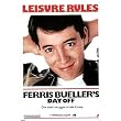 Ferris Bueller's Day Off Movie (Matthew Broderick) Poster Print 80s - 24x36