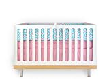 Four Square Pink Four-piece Bedding Set