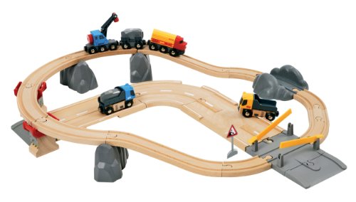 Brio - 33210 - Jeu de Construction - Circuit Rail / Route - Transport de Roches