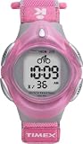 Timex Children's T7B211 Pink Cloth Quartz Watch with Digital Dial