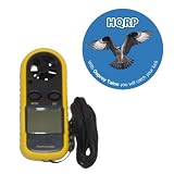 HQRP Compact Digital Anemometer Mini Weather Station Wind Meter & Thermometer plus HQRP Coaster