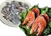 Gourmet Food : 2 lbs. Salmon Steaks and 2 lbs. Jumbo Shrimp