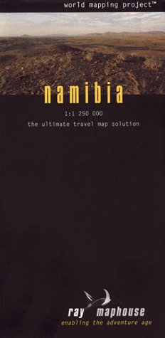 City Travel Guides Discounted  Books : Namibia Map
