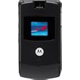 Motorola RAZR V3 Unlocked Cell Phone with Video Player--International Version with No Warranty (Black)