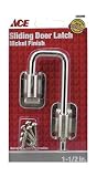 ACE 01-3835-404 SLIDING DOOR LATCH 1-1/2 NICKEL (pack of 5)
