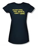 Friday Night Lights - Clear Eyes Juniors T-Shirt In Navy