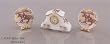 Reutter Porcelain Miniature Horse Clock and Plate Set