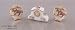 Reutter Porcelain Miniature Horse Clock and Plate Set