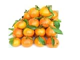 Mandarin Tangerines Seedless Stem & Leaf - 9 Lbs - Freight Included - 33 or More Freshly Packed Delicious and Juicy Seedless Mandarins - Picked to Fill Your Order - No Hidden Costs - Includes Fruit and S&h - Best Price & Freshest Fruit Available.