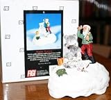 Figi Magic Touch Lighted Santa Figurine
