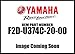 Yamaha F2D-U374C-20-00 Plate, Bottom 1; F2DU374C2000 Made by Yamaha