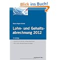 Lohn- und Gehaltsabrechnung 2012 - mit Arbeitshilfen online