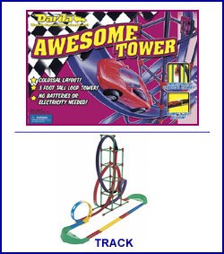 Childrens Toyshop  Toys : Awesome Tower Racing Set