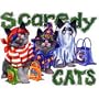 Scaredy Cats-H Adult Sweatshirt