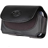 NOKIA N95 Horizontal Premium Leather Pouch Case With Belt Clip And Belt Loo ....