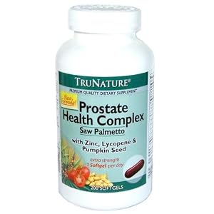 TruNature Prostate Health Complex w/ Saw Palmetto - 200 Softgels