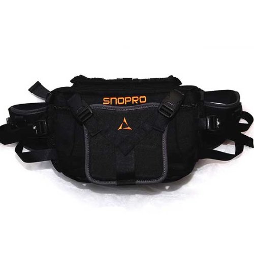 SNOPRO Shock Trooper All Weather Professional Waist Camera Bag for Nikon D40 D40X D50 D60 D70 D70s D80 D90 D5000 D3000 D3100 D7000 Canon 300D 350D 400D 450D 500D 550D 1000D Sony A100 A200 A300 A350 A500 A550 A700 A850 A900 and other DSLR SLR without battery grip