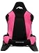 AK Designs AK 100 Rocker Gaming Chair (Pink Skin) Image
