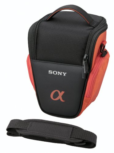 Sony LCS-AMA/D Soft Digital SLR Carrying Case for Sony Alpha Digital SLR Camera (Cinnabar)