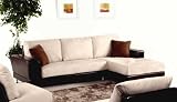 2 pcs Sectional Modern Fabric/Leather Sofa Set, Item#COOPER
