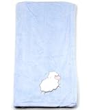 Boyds Bears Sleepy Coral Fleece Blanket with Lamb Appliques