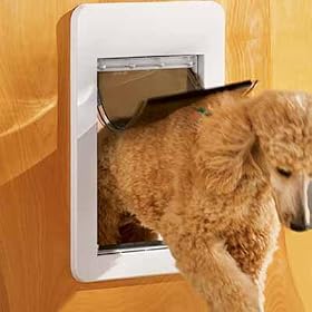 Petsafe Quick Fit Pet Door - Small, White