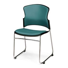 OFM 310-VAM-602-TEAL MultiUse Vinyl Seat and Back Stacker - Teal by OFM
