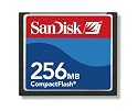 SanDisk SDCFB-256-A10 256 MB CompactFlash Card (Retail Package)