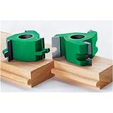 Grizzly C2307 Flooring Cutter Set (Tongue & Groove) - 3/4 Bore