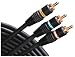 Monster Cable J2 HFVCR RM-6 Hi-Fi Stereo VCR to TV or A/V Receiver Hook-Up Cable Kit (6 Feet)
