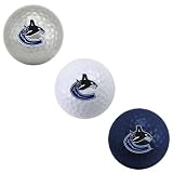NHL Vancouver Canucks 3-Ball Tri-Color Golf Ball Set