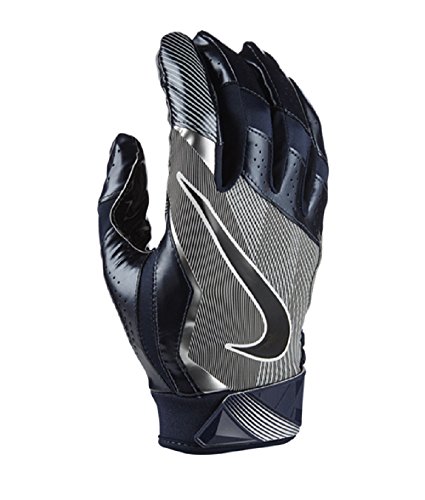 Nike Men's Vapor Jet 4.0 Football Receiver Gloves College Navy/Wolf Grey/Black