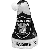 Oakland Raiders 2011 Colorblock Runoff Plush Santa Hat