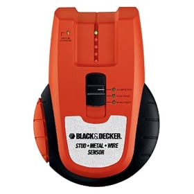 Black & Decker BDL153S Bull's Eye Wood, Metal and Live Wire Stud Sensor