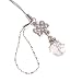 Hand Crafted Cellular Phone Charm - Gaelic w/Clear