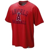 Nike Los Angeles Angels of Anaheim Red Southpaw Organic Vintage Washed T-shirt