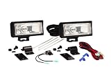 KC HiLiTES 550 ATV - 2x6 Black Plastic 35w Long Range Light System (Pair)