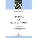 Lecture et prise de notes