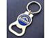 Colorado Rockies 'CR' Bottle Opener Keychain