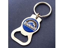 Colorado Rockies 'CR' Bottle Opener Keychain