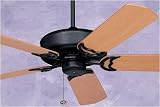 Emerson Ceiling Fans CF3900BQ Apollo Fan Barbeque Black Indoor Fan 56 Includes B52NC Blades