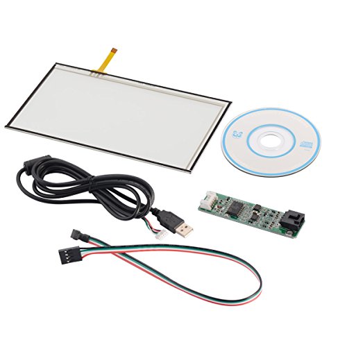 Tontec 7 inch touchscreen panel kit for at070tn90 raspberry pi lc…