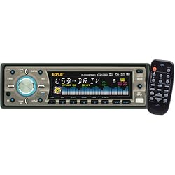 Pyle AM/FM-MPX CD/MP3 Player w/USB/SD Input & Motorized Slide Down Detachable Face