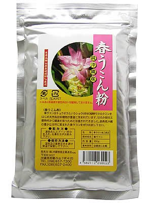 ラｫ縄産 春うこん粉末 100g [沖縄ウコン]