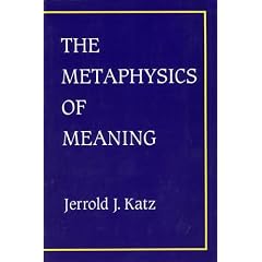 The Metaphysics of Meaning