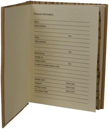 Handmade Paper Notebook with Tree Leaf Paper for Hand Written Gift Masseges