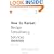 How to Market Design Consultancy Services: Finding, Winning and Keeping Clients